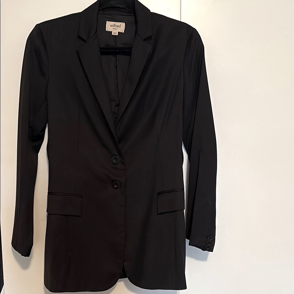 Wilfred Black Tailored Blazer